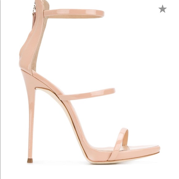 COPY - Giuseppe Zanotti Coline Three Strap Sandal Heels - Picture 3 of 8